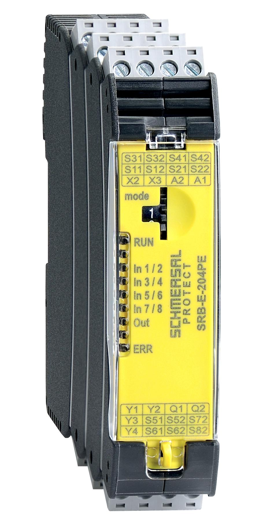 Schmersal 103008070 Safety Relay, Dpst-Nc/spst-No, 24Vdc