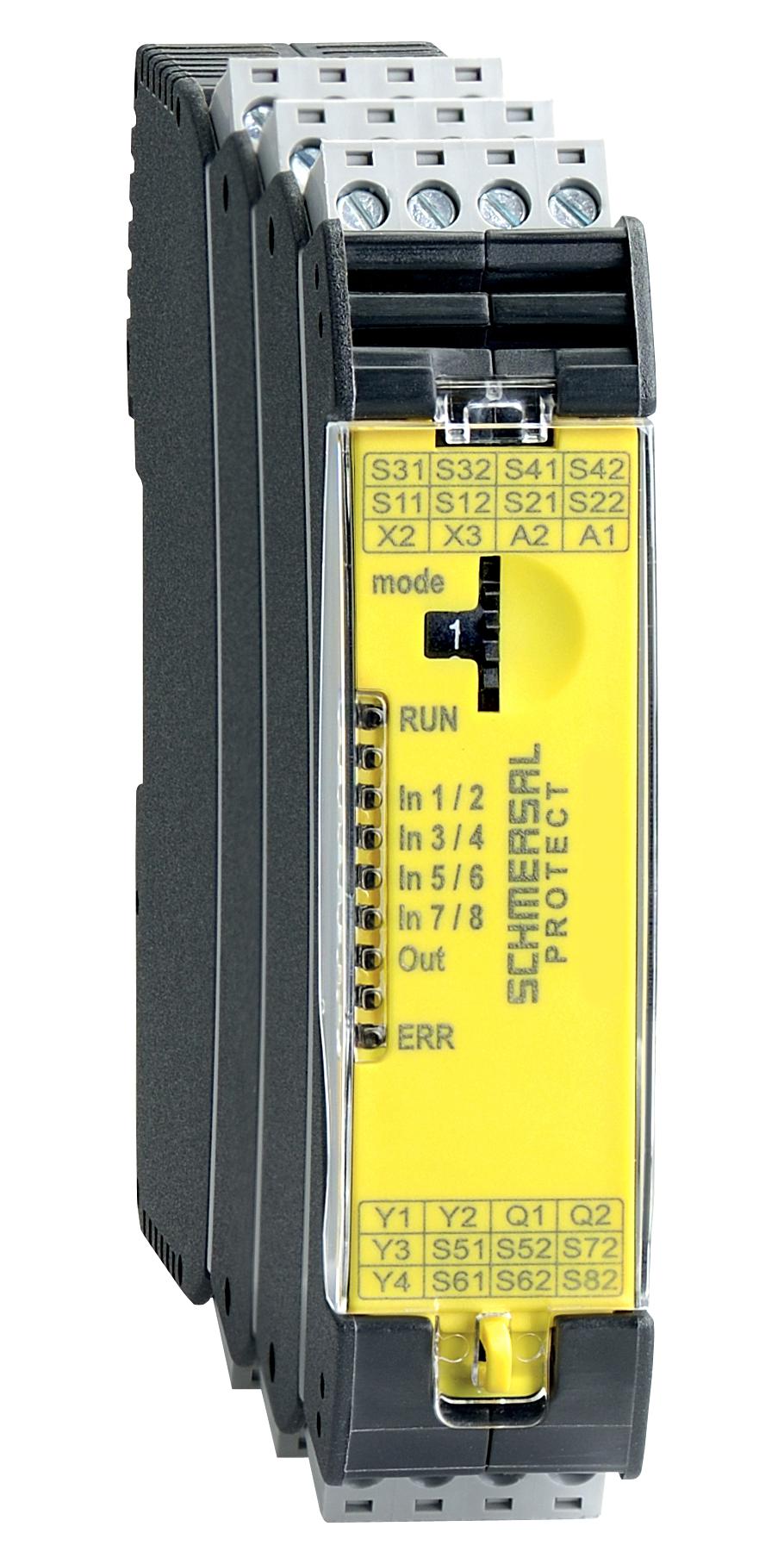 Schmersal 103009973 Safety Relay, 8Pst-Nc/4Pst-No, 24Vdc