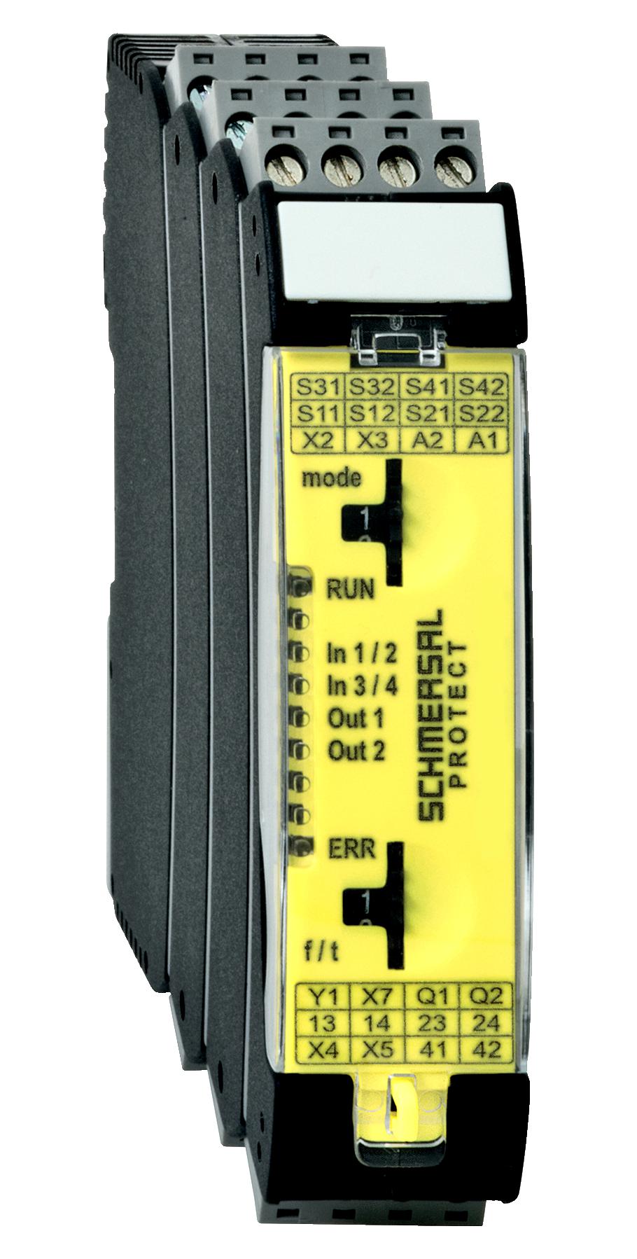 Schmersal 103014757 Safety Relay, 4Pst-Nc/dpst-No, 24Vdc