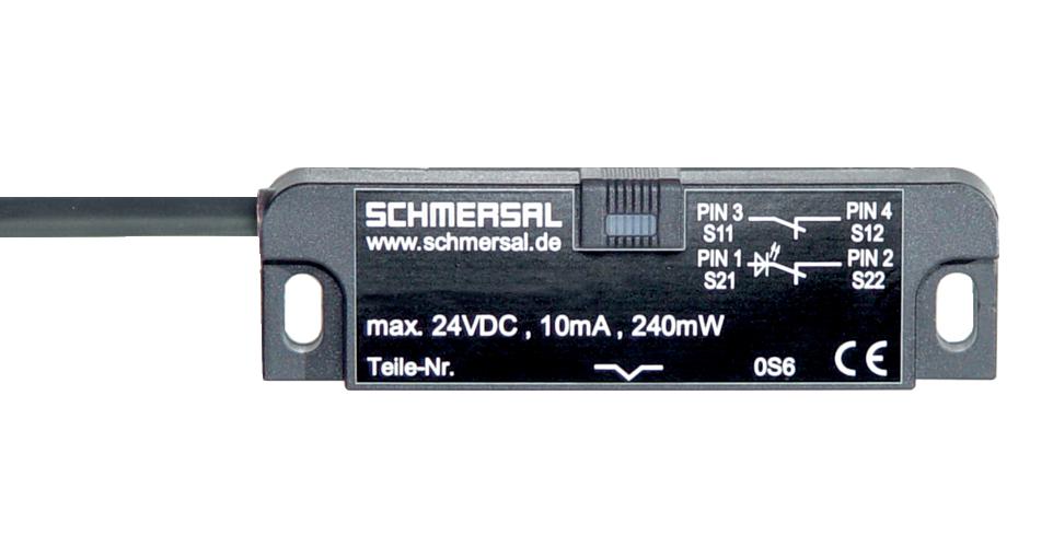 Schmersal 101216089 Safety Interlock Sw, Dpst, 0.4A, 75Vdc