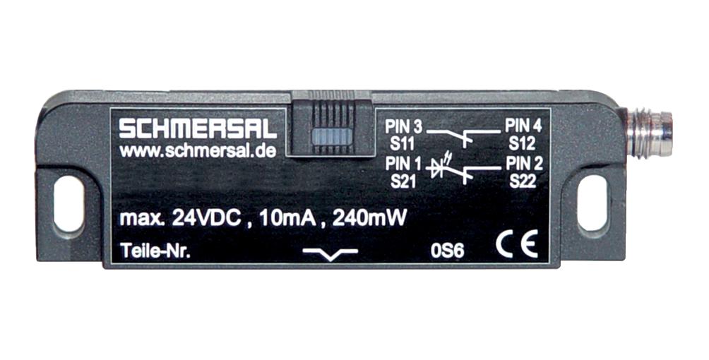 Schmersal 101193148 Safety Interlock Sw, Spst, 0.4A, 75Vdc