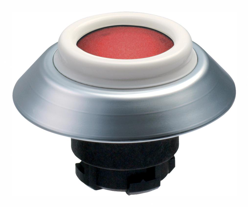 Schmersal 101163544 Pb Switch, Round, Flange, Red