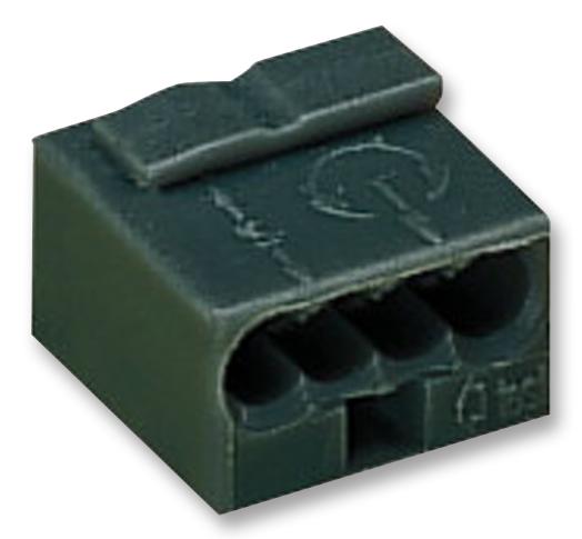 Wago 243-204 Terminal Block, Pluggable, 4Pos, 20Awg