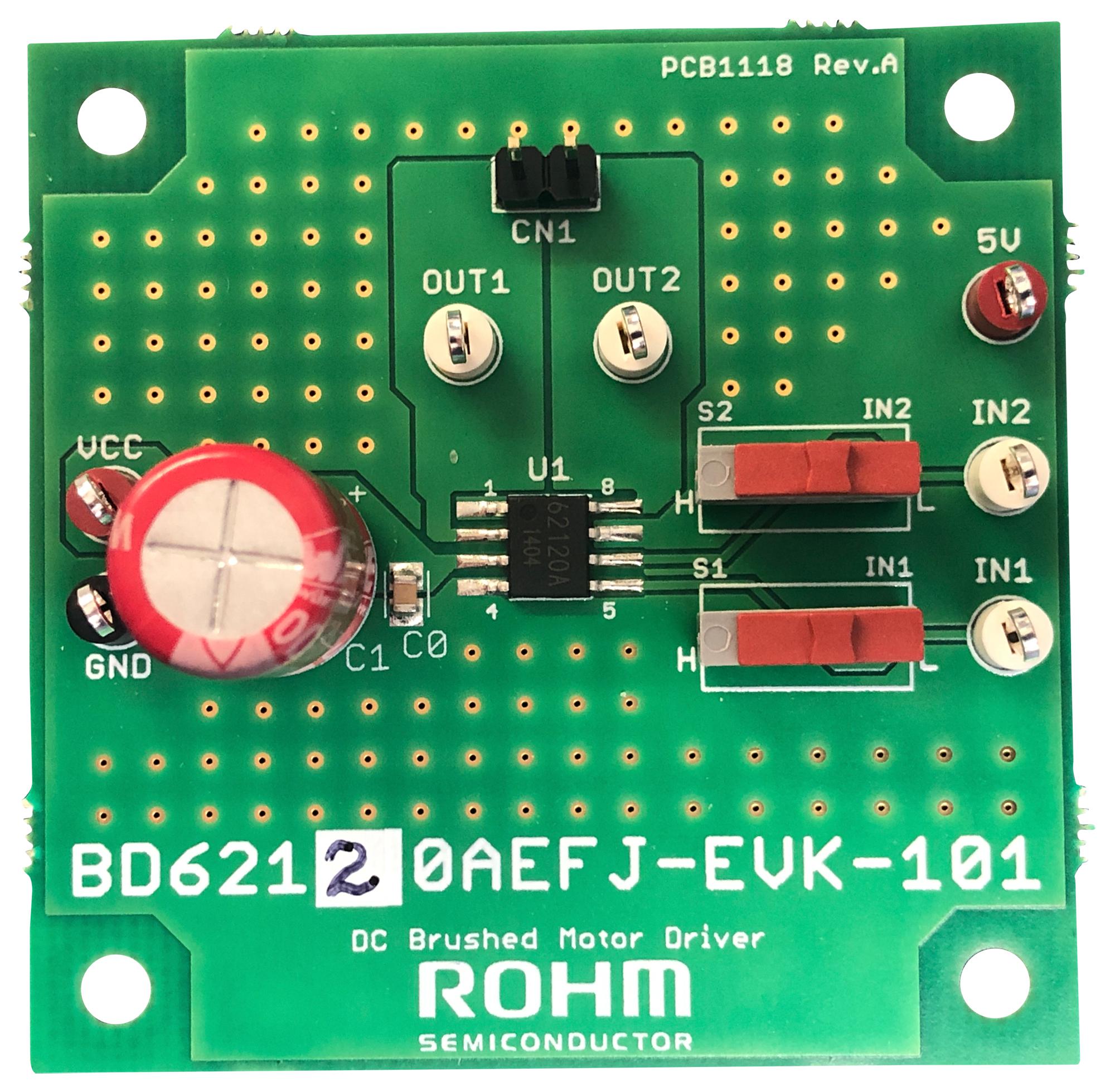 Rohm Bd62120Aefj-Evk-101 Evaluation Board, Dc Brushed Motor