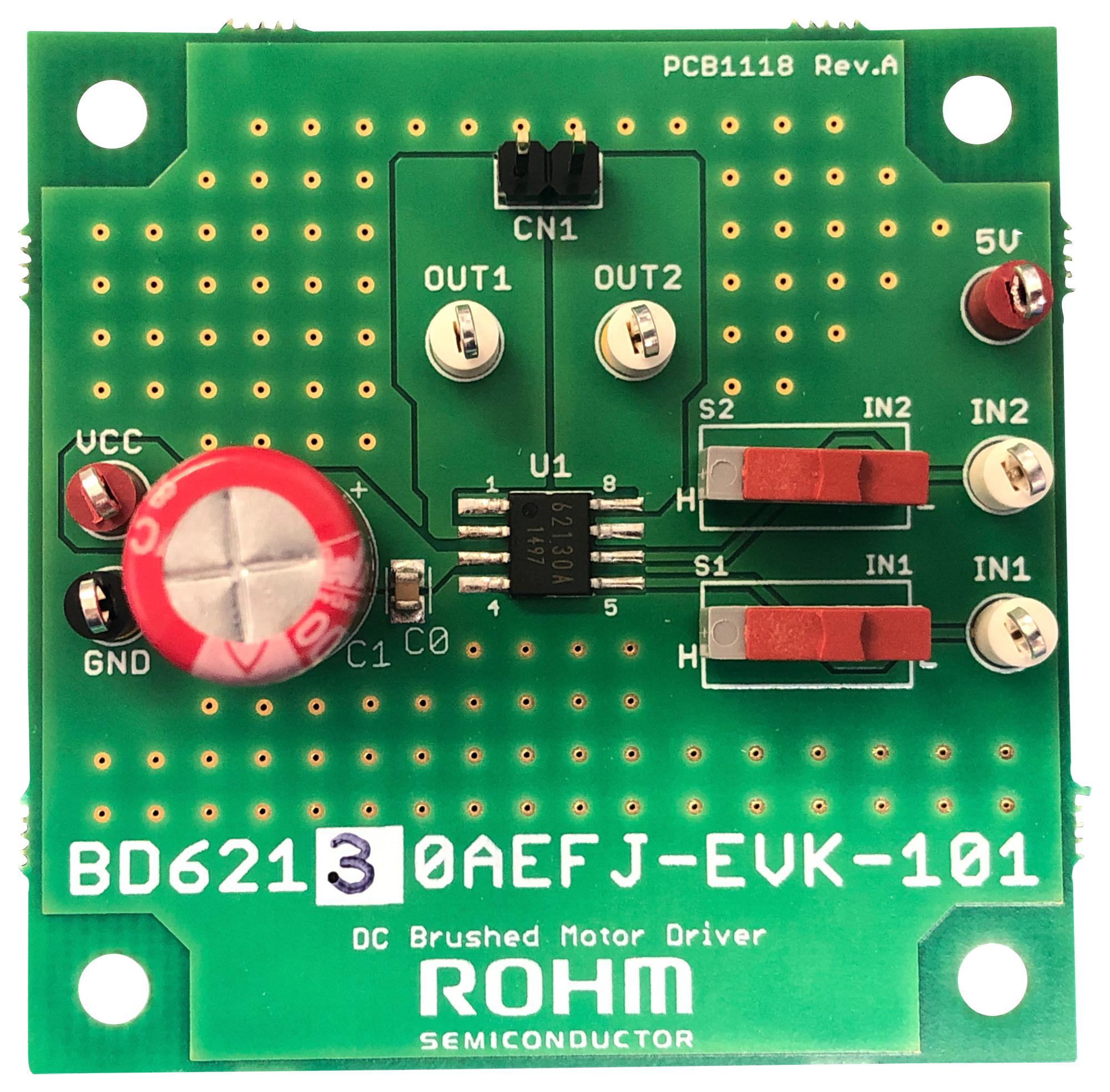 Rohm Bd62130Aefj-Evk-101 Evaluation Board, Dc Brushed Motor