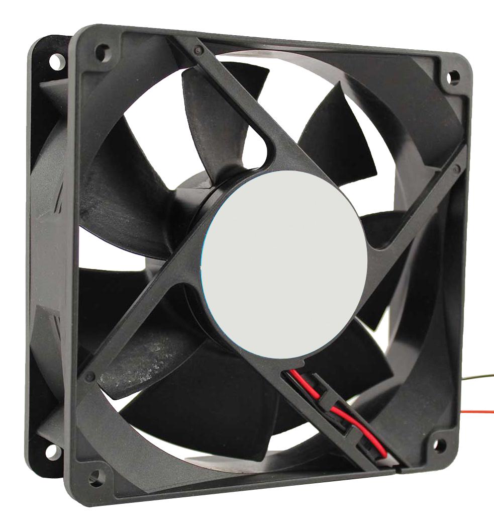 Orion Fans Od1238-48Hbip68 Dc Axial Fan, Ball, 124Cfm, 0.29A, 48V