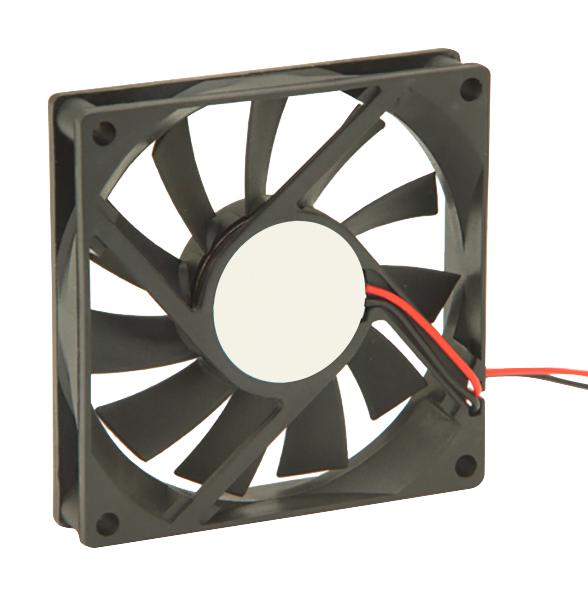 Orion Fans Od8015-12Mb Dc Axial Fan, Ball, 23Cfm, 0.12A, 12V