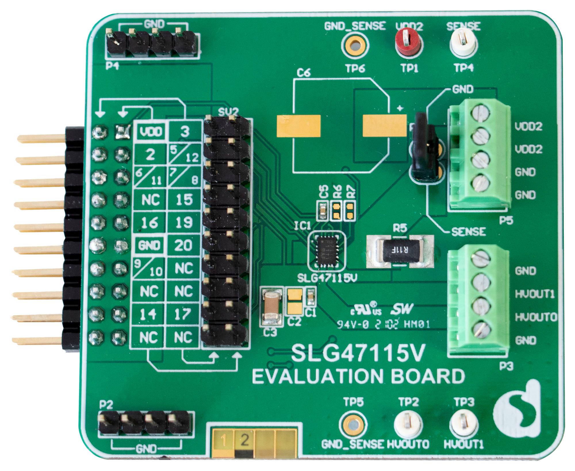 Renesas Slg47115V-Evb Eval Board, Prog Mixed Signal Matrix