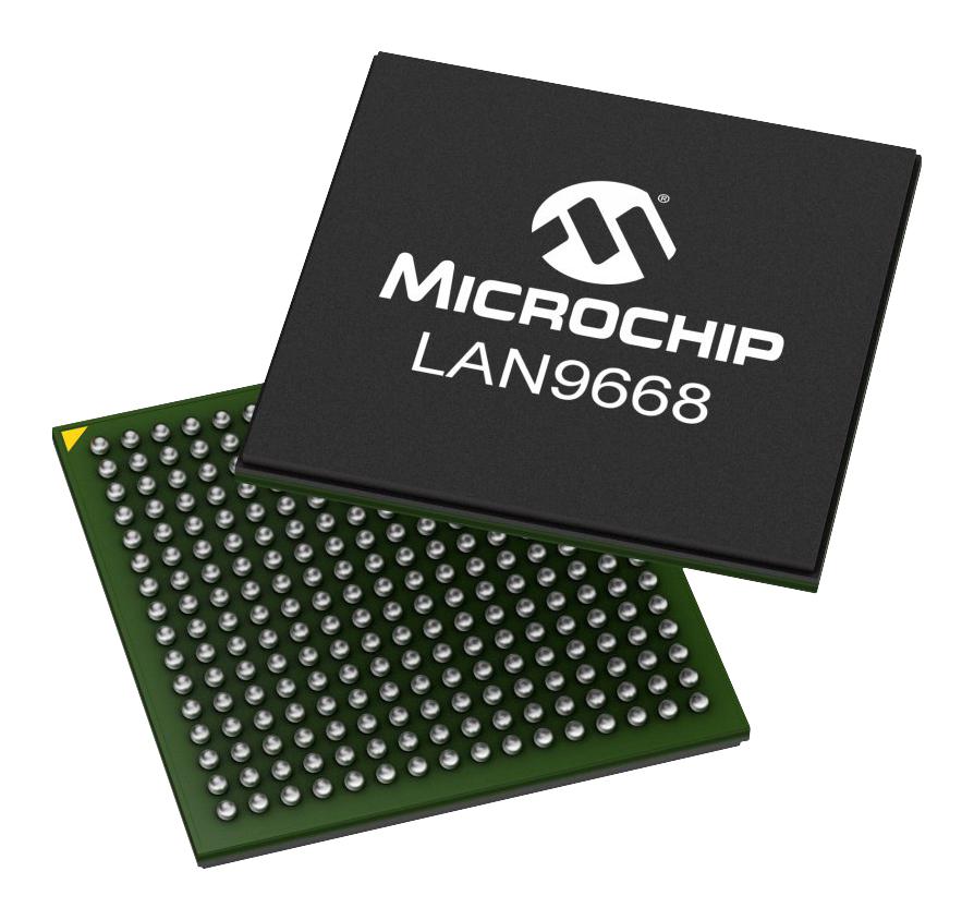 Microchip Lan9668/9Mx Ethernet Controller, 0 To 70Deg C