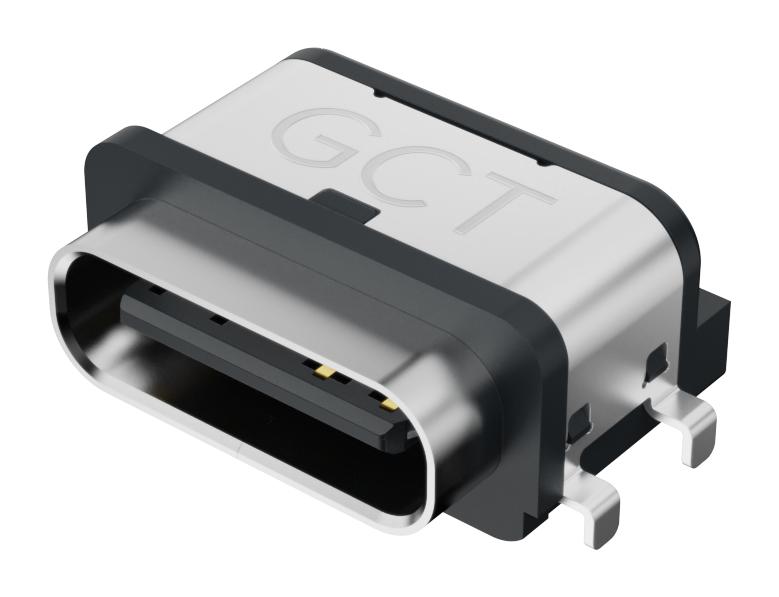 Gct Usb4715-Gf-A Usb Connector, Rcpt, 6Way, Smd/th