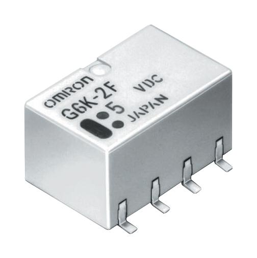 Omron Electronic Components G6K-2F-Tr  Dc12 Signal Relay, Dpdt, 12Vdc, 1A, Smd