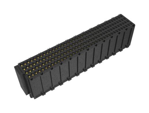 Amphenol Communications Solutions 10164940-1481002Lf Mezzanine Conn, Rcpt, 148Pos, 4Row, 1Mm