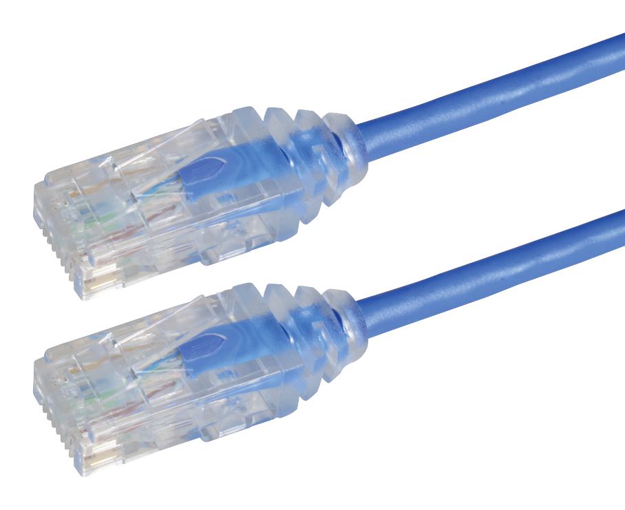 L-Com Trd628Abl-1 Patch Cable, Rj45 Plug-Plug, 300Mm