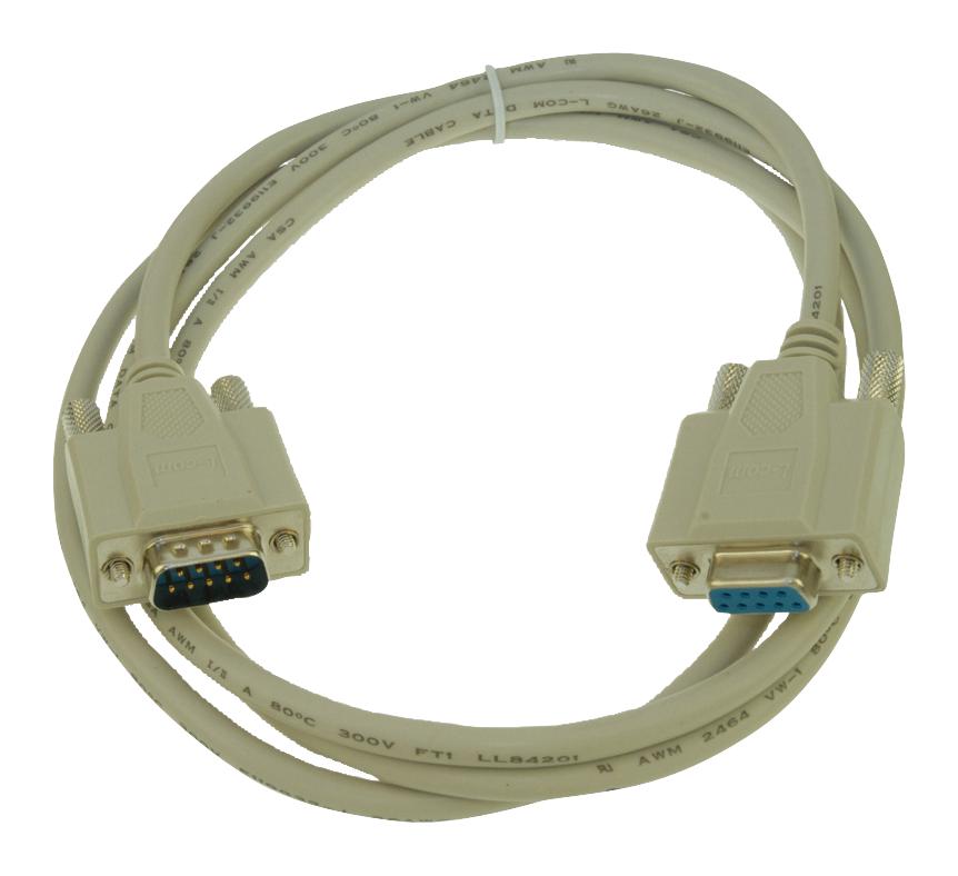 L-Com Crmn9Mf-5 Cable Assy, 9P D-Sub Plug-Rcpt, 1.5M