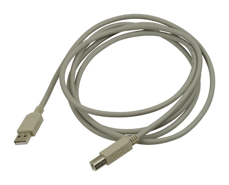 L-Com Csmuab-2M Usb Cable, 2.0, A Plug-B Plug, 2M