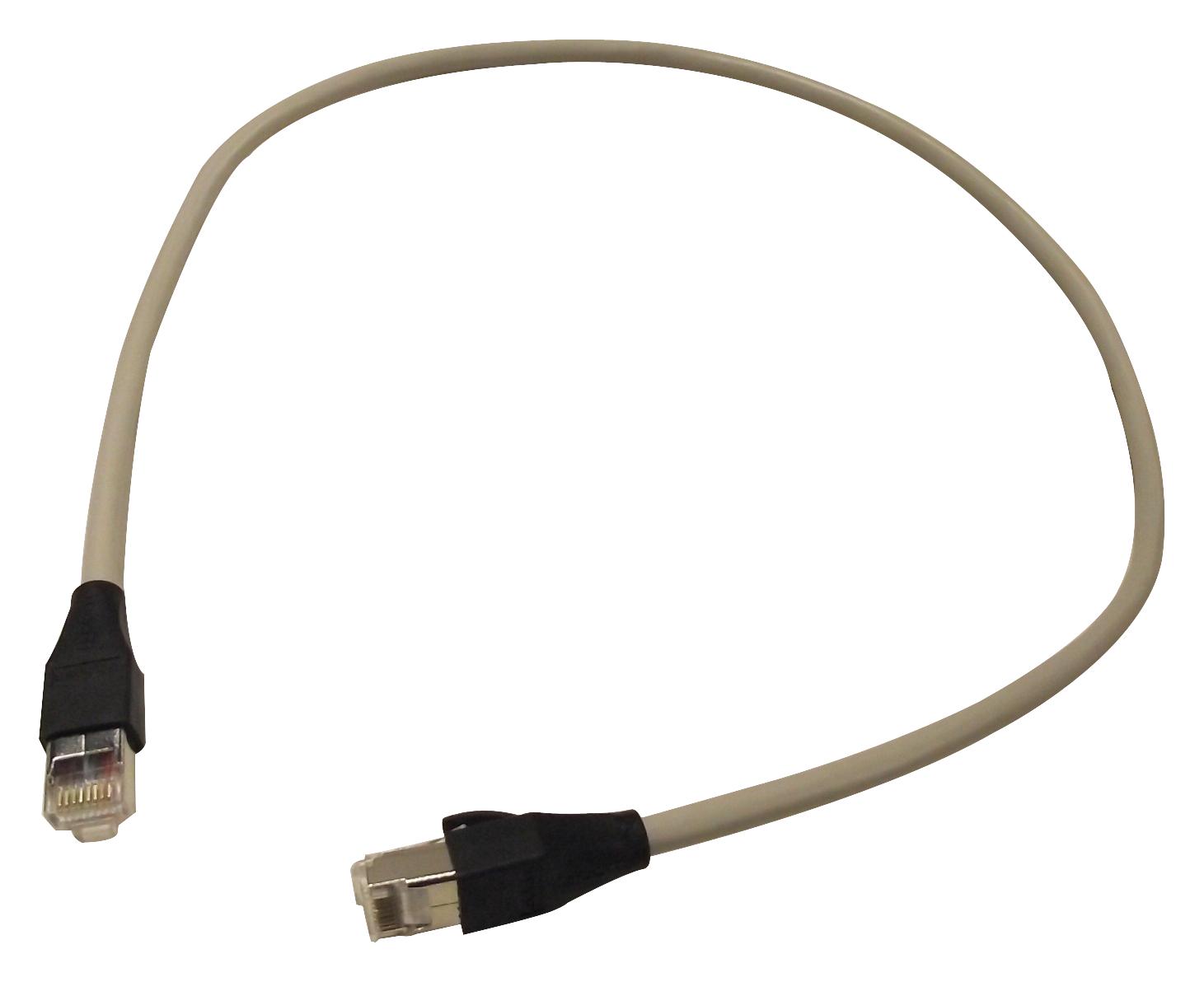 L-Com Trd855Scr-2 Enet Cord, Cat5E, Rj45 Plug-Plug, 610Mm