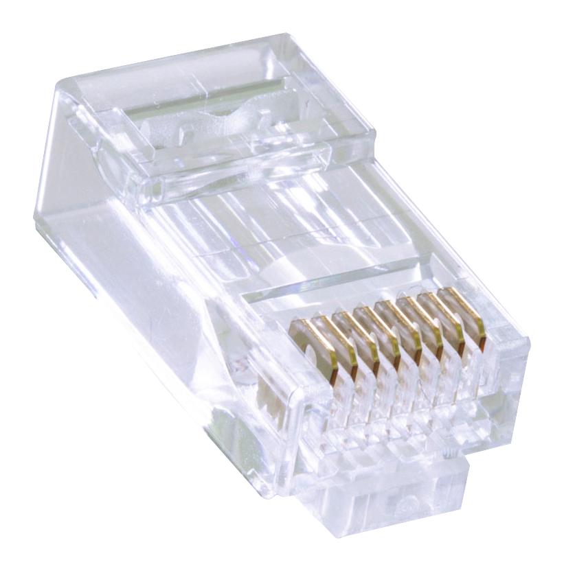 L-Com Tdptc6 Rj45 Connector, Plug, 8P8C, 1Port, Cable