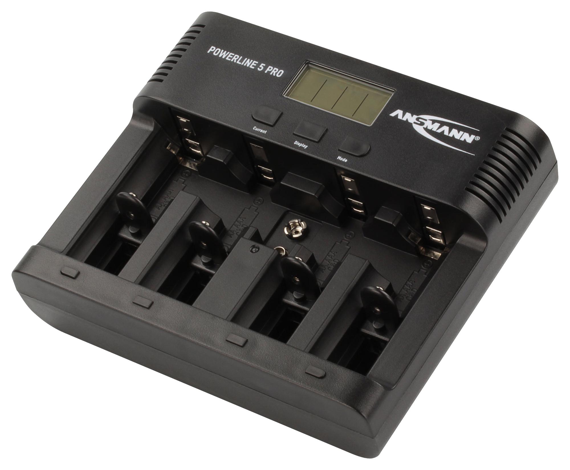 Ansmann 1001-0018-Uk Powerline 5 Pro Charger