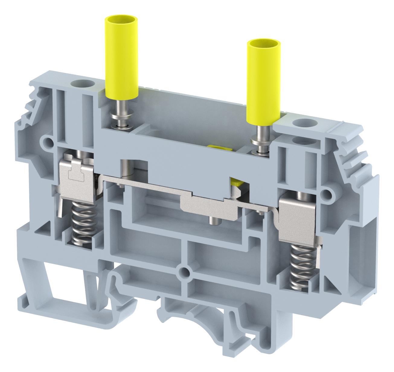 Elkay Kultd6 Tb, Din Rail, Test Disconn, 2Pos, 8Awg