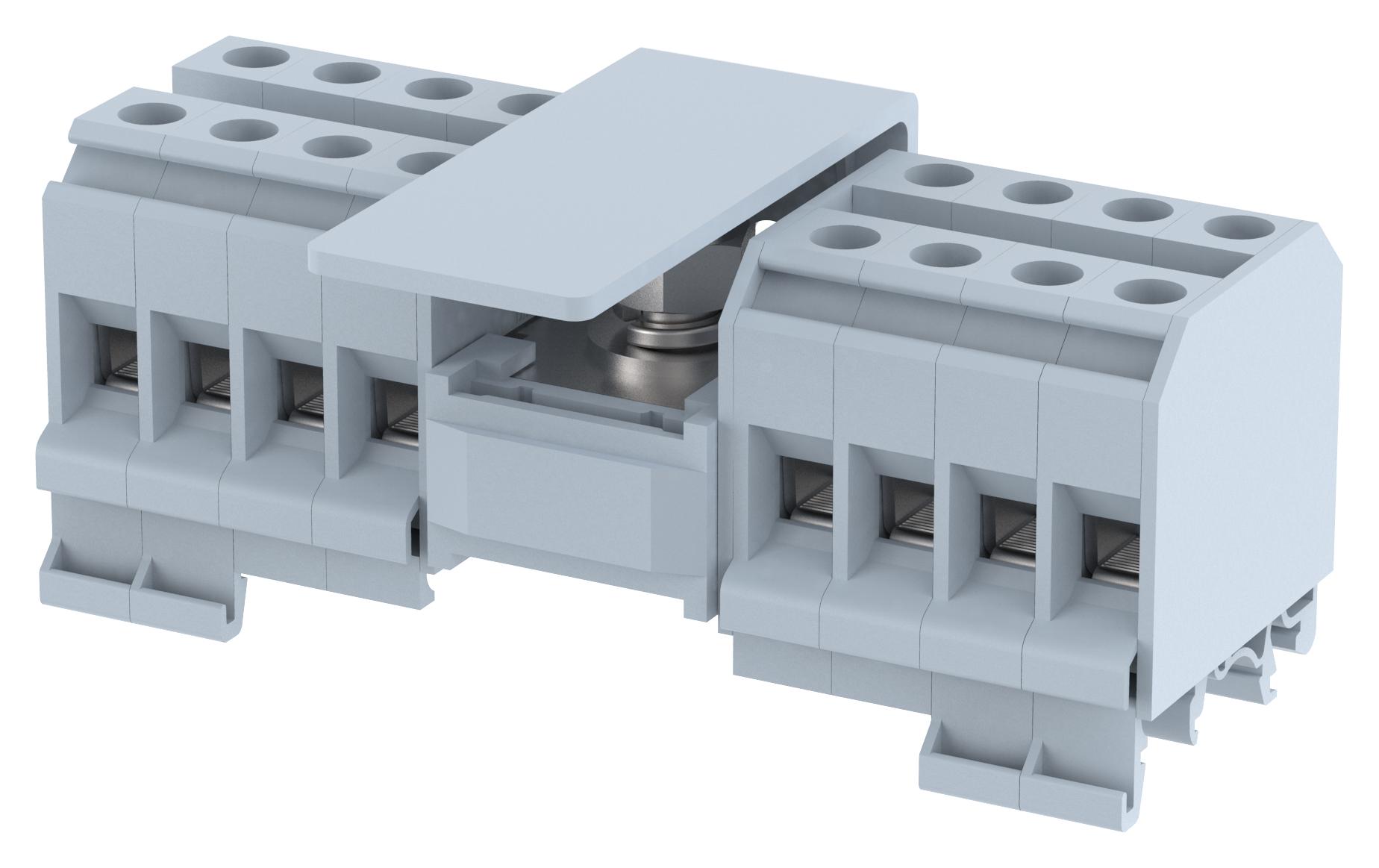 Elkay Dbk 1X8 Pwr Distribution Block, 17Pos, 57A/800V