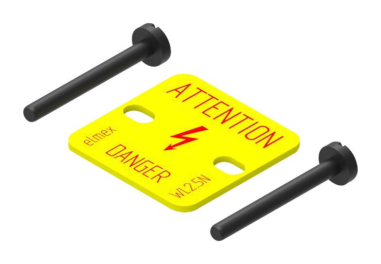 Elkay Wl2.5N Warning Label, 24 X 1 X 24Mm