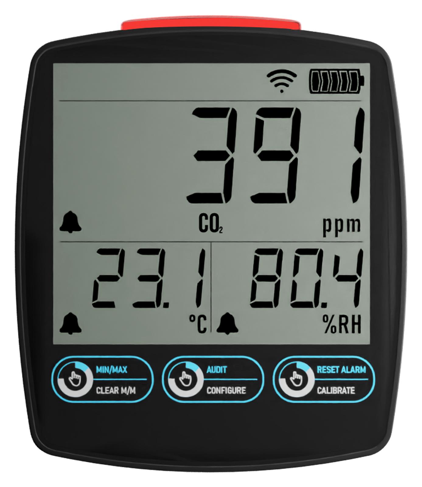 Lascar El-Iot-Co2 Data Logger, Co2/temp/humidity, Lcd/led