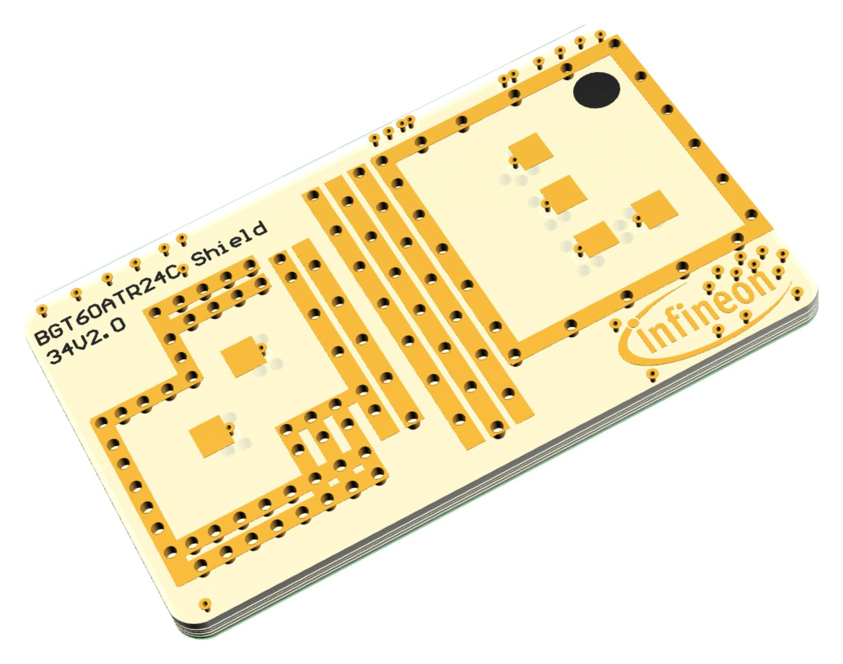 Infineon Shield60Atr24Es01Tobo1 Demonstration Board, Radar