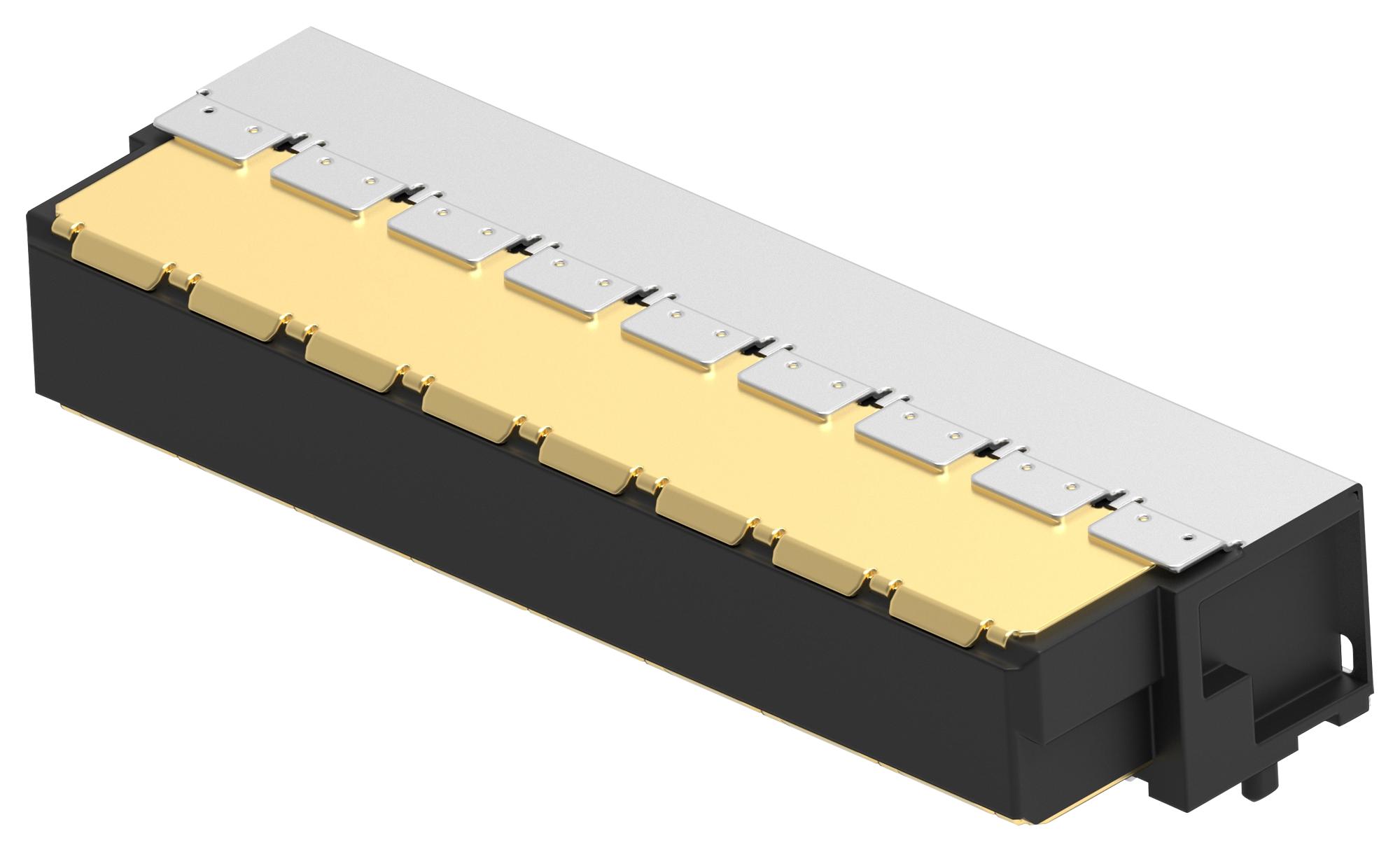 Erni - Te Connectivity 244676-E Mezzanine Conn, R/a Rcpt, 50Pos, 2Row