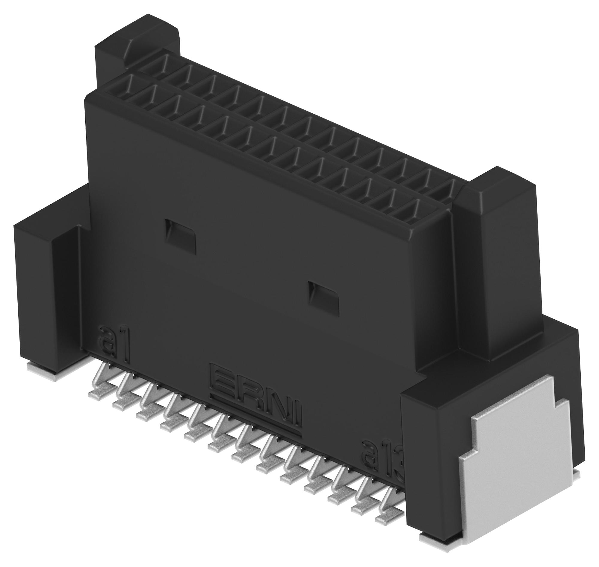 Erni - Te Connectivity 294027-E Mezzanine Conn, Rcpt, 26Pos, 2Row, 0.8Mm