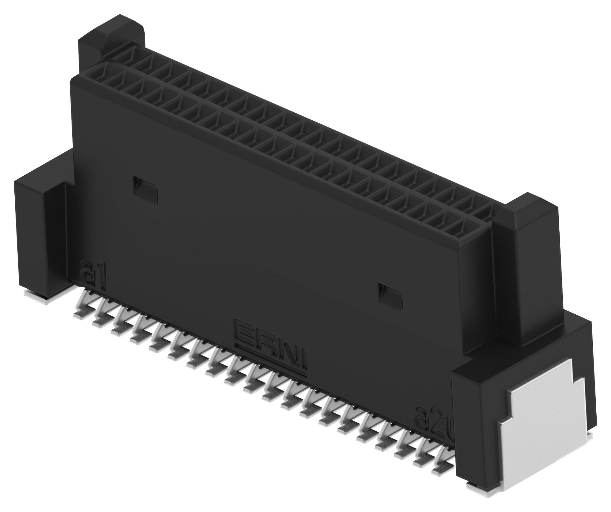 Erni - Te Connectivity 294029-E Mezzanine Conn, Rcpt, 40Pos, 2Row, 0.8Mm