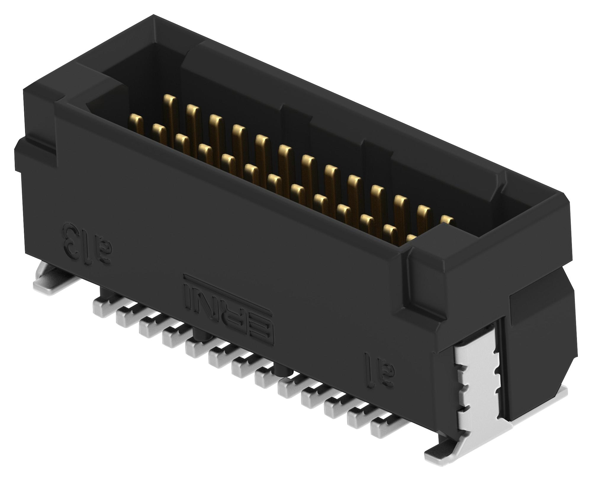 Erni - Te Connectivity 294148-E Mezzanine Conn, Plug, 26Pos, 2Row, 0.8Mm