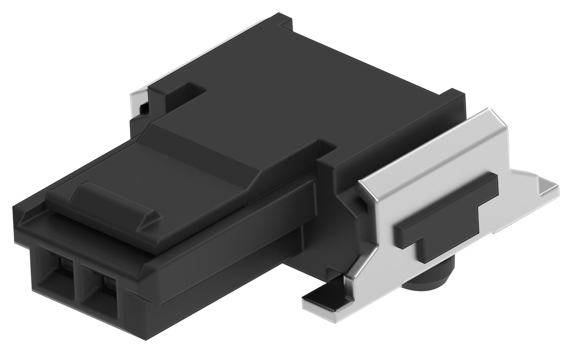 Erni - Te Connectivity 384845-E Conn, R/a Rcpt, 2Pos, 1Row, 1.27Mm