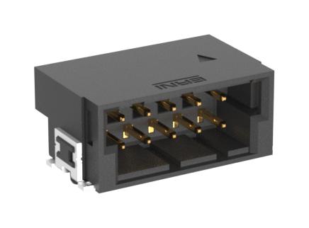 Erni - Te Connectivity 474016-E Conn, R/a Hdr, 10Pos, 2Row, 2.54Mm