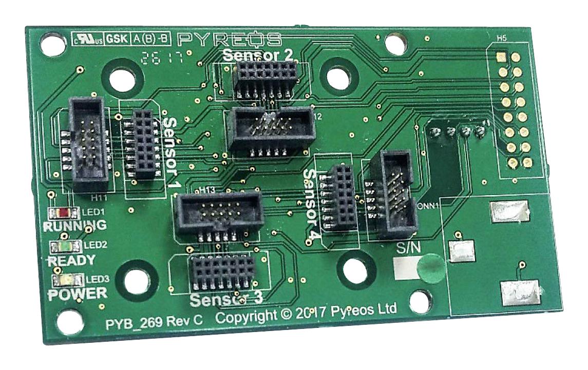 Broadcom Afbr-S6Dpyebb01 Backplane Board, 48Mm Width, Usb Cable