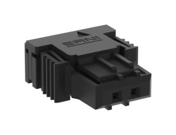 Erni - Te Connectivity 364198-E Connector Housing, Rcpt, 2Pos, 2.54Mm