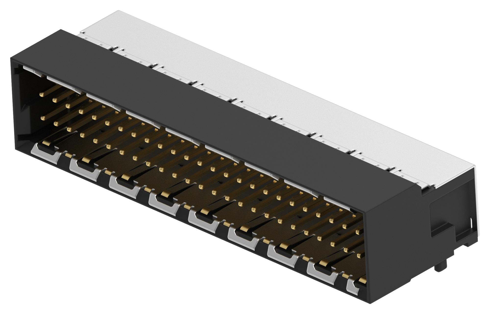 Erni - Te Connectivity 244692-E Mezzanine Conn, R/a Plug, 50Pos, 2Row