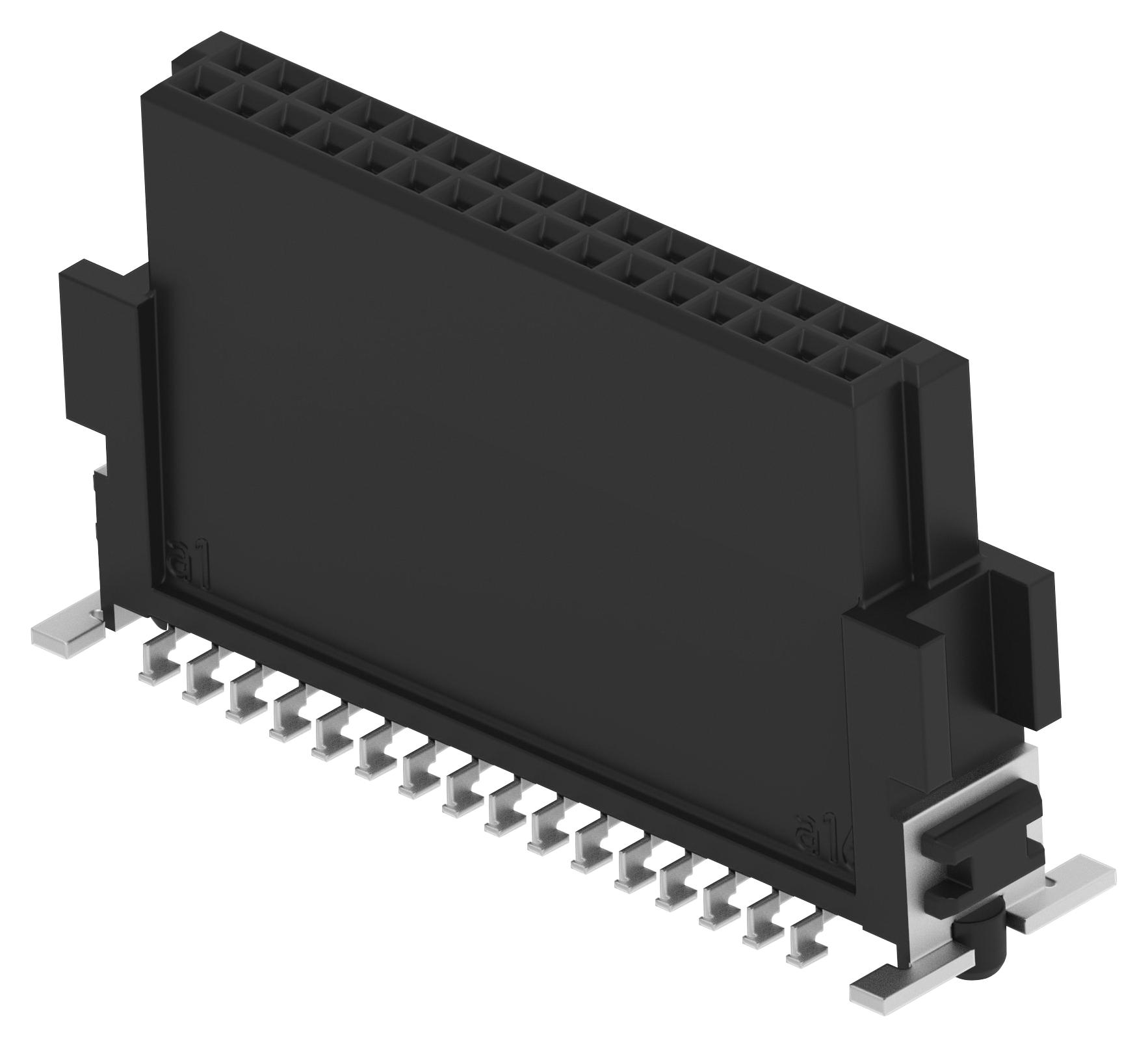 Erni - Te Connectivity 354072-E Conn, Rcpt, 32Pos, 2Row, 1.27Mm, Smt