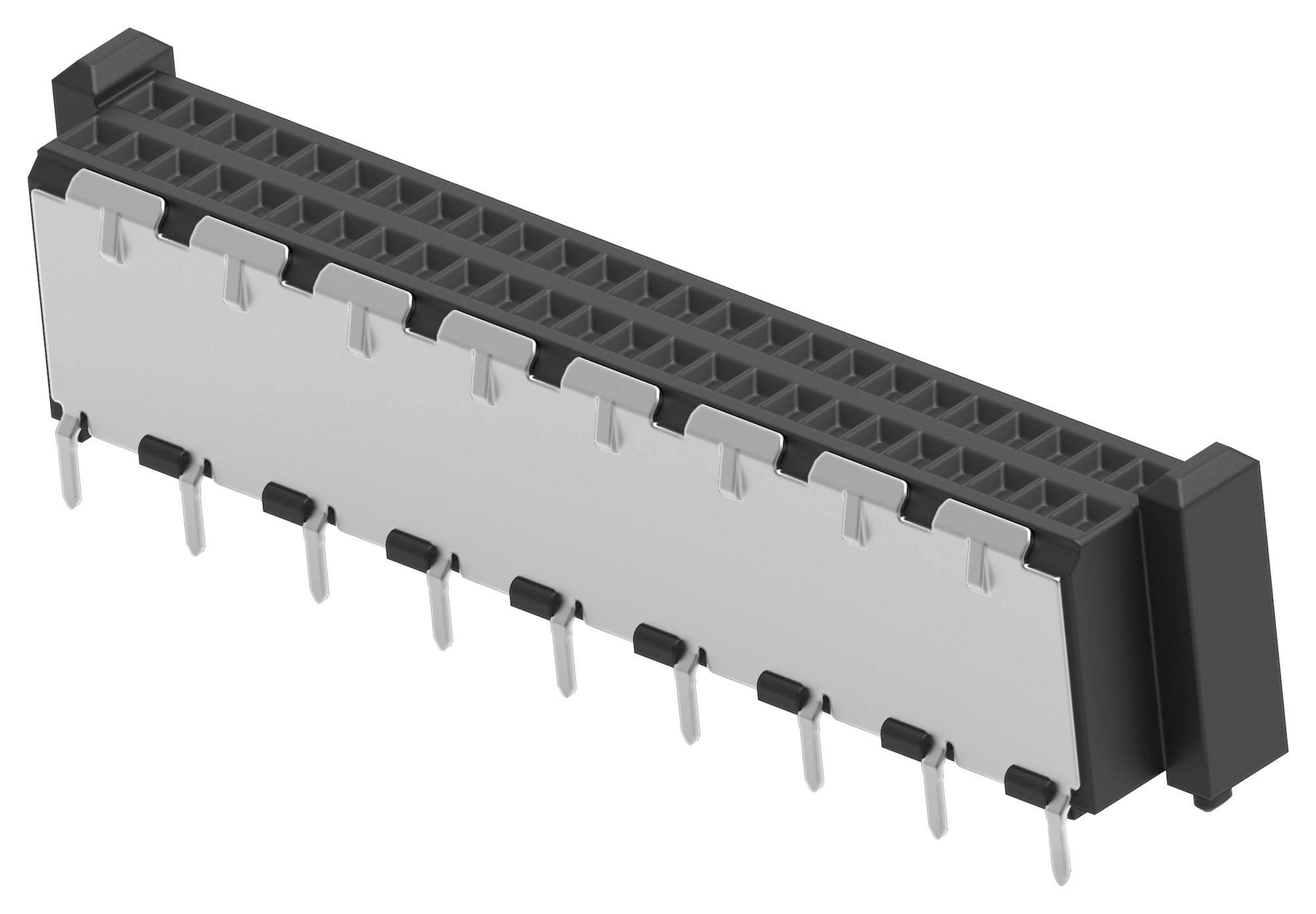 Erni - Te Connectivity 354177-E Mezzanine Conn, Rcpt, 50Pos, 2Row, 1Mm