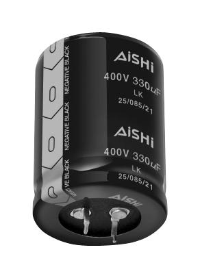 Aishi Elk1Hm332O30Kt Cap, 3300Uf, 50V, Alu Elec, Snap-In