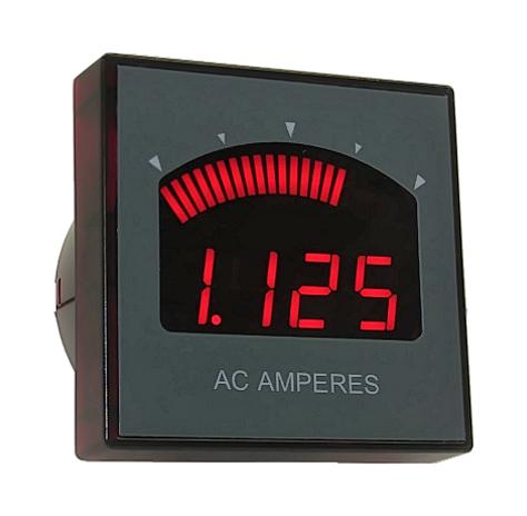 Murata Dmr35-Aca2-Ac1-R Panel Meter, 3.5 Digit, Ac Current