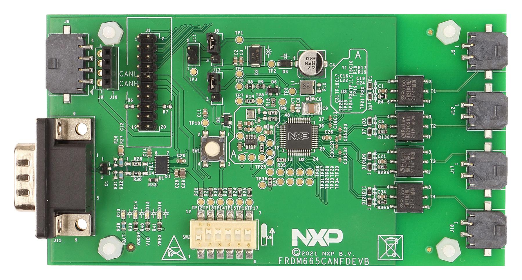 Nxp Frdm665Canfdevb Evaluation Kit, Can-Fd Transceiver