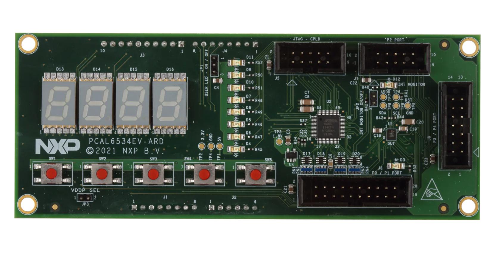 Nxp Pcal6534Ev-Ard Evaluation Board, Arduino Shield Board