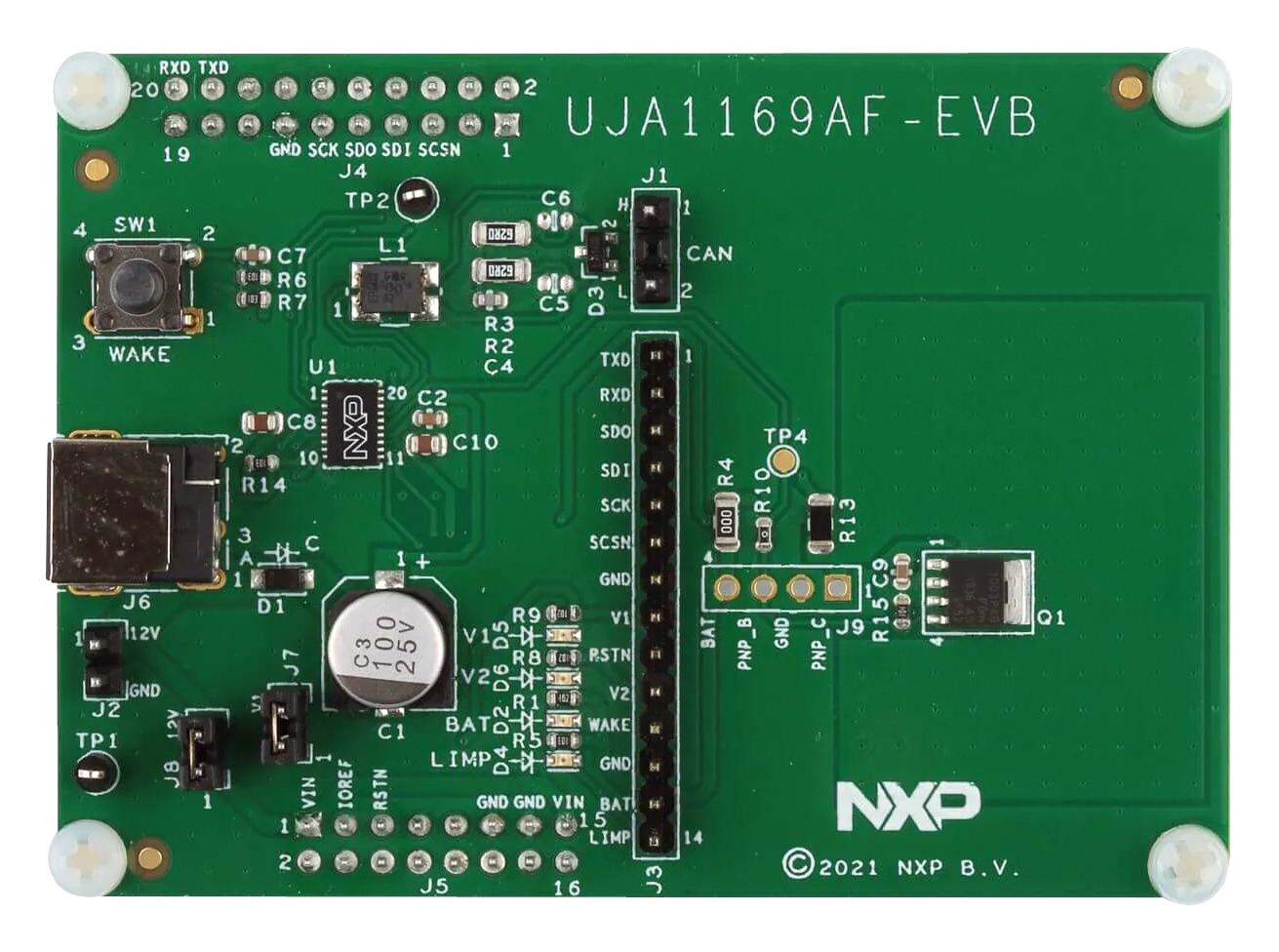 Nxp Uja1169Af-Evb Evaluation Board, System Basis Chip