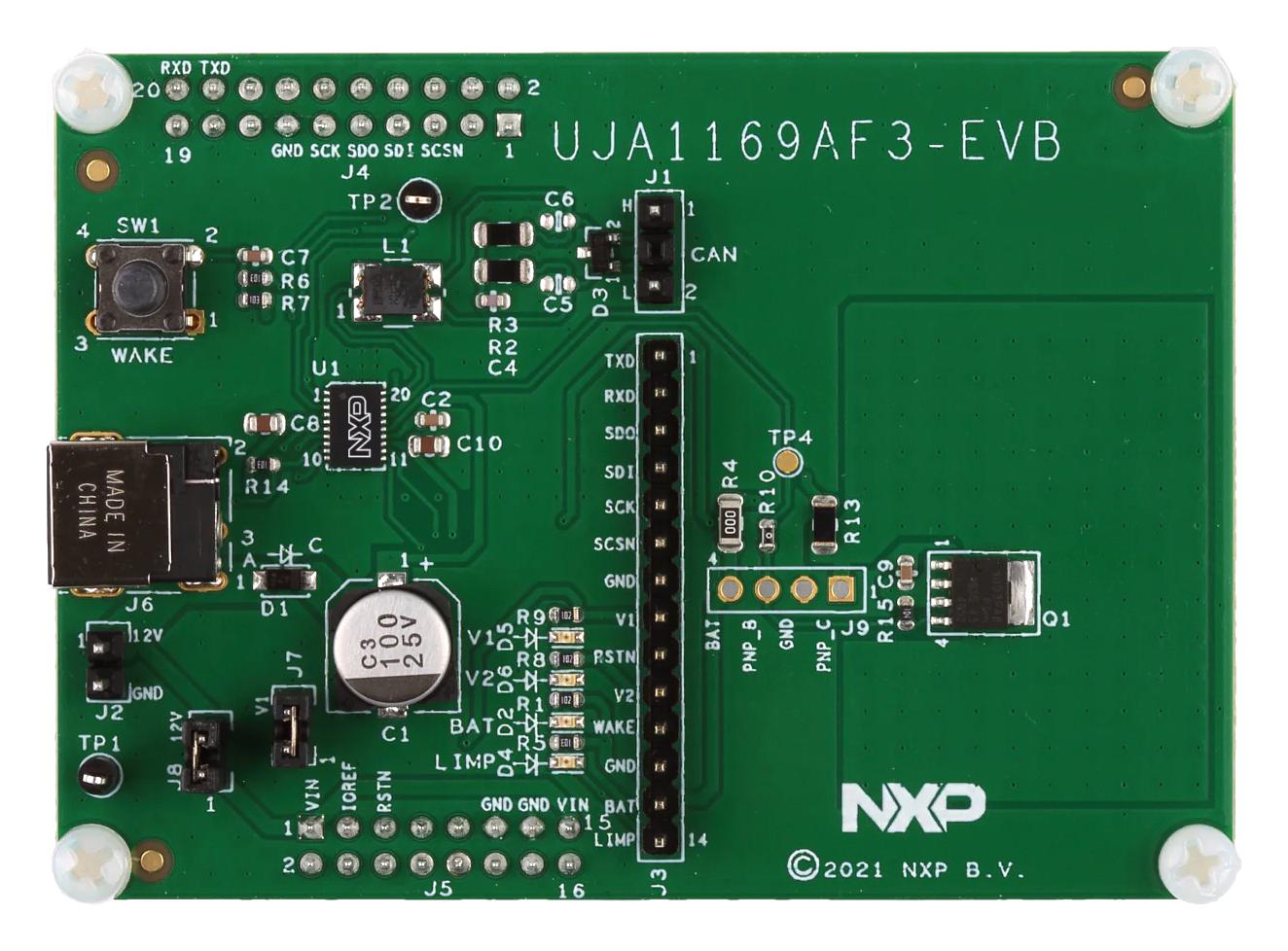 Nxp Uja1169Af3-Evb Evaluation Board, System Basis Chip