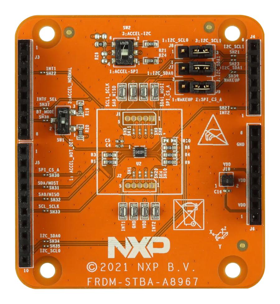 Nxp Frdm-Stba-A8967 Development Board, 3 Axis Accelerometer