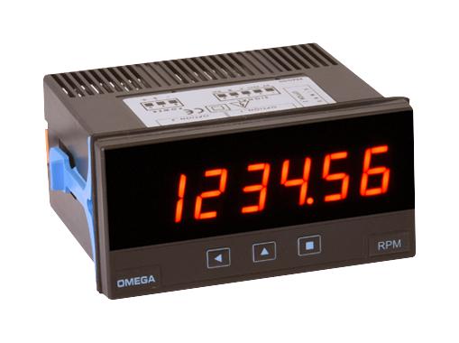 Omega Dpf20-Hv-Ao Panel Meter, Frequency, 6 Digit, 14Mm H