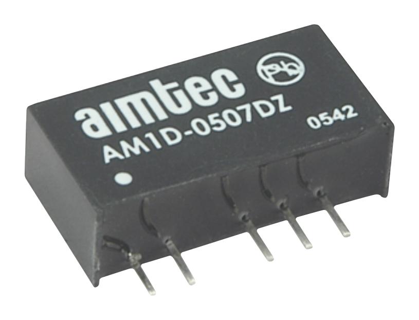 Aimtec Am1D-1215Dz Dc-Dc Conv, 15V/-15V, 0.033A/-0.033A