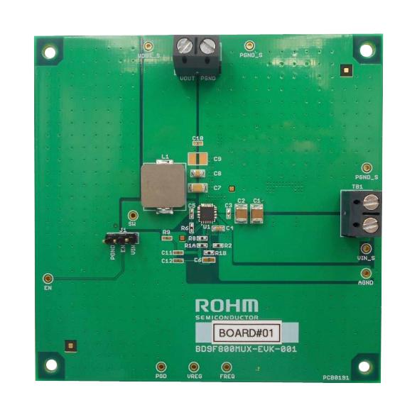 Rohm Bd9F800Mux-Evk-001 Evaluation Board, Buck Converter