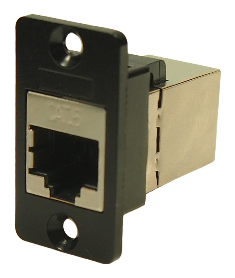 Cliff Electronic Components Cp30622Smb Adaptor, Rj45 Jack-Jack, 8P8C, Cat6