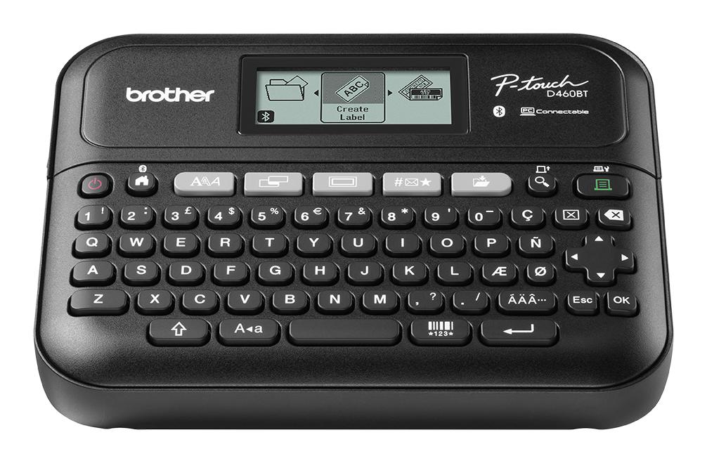 Brother Ptd460 Label Printer, Desktop, 180Dpi